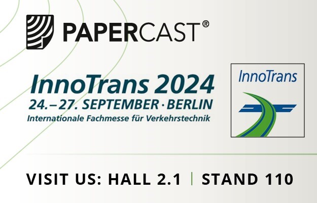 Papercast @ InnoTrans 2024: 24 – 27 September, Berlin - Papercast